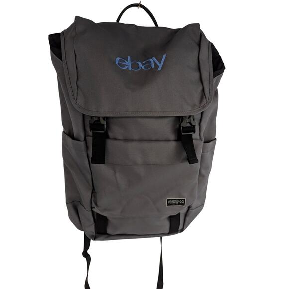 Ebay Gray Backpack by American Tourister Padded for Laptops - Picture 11 of 11